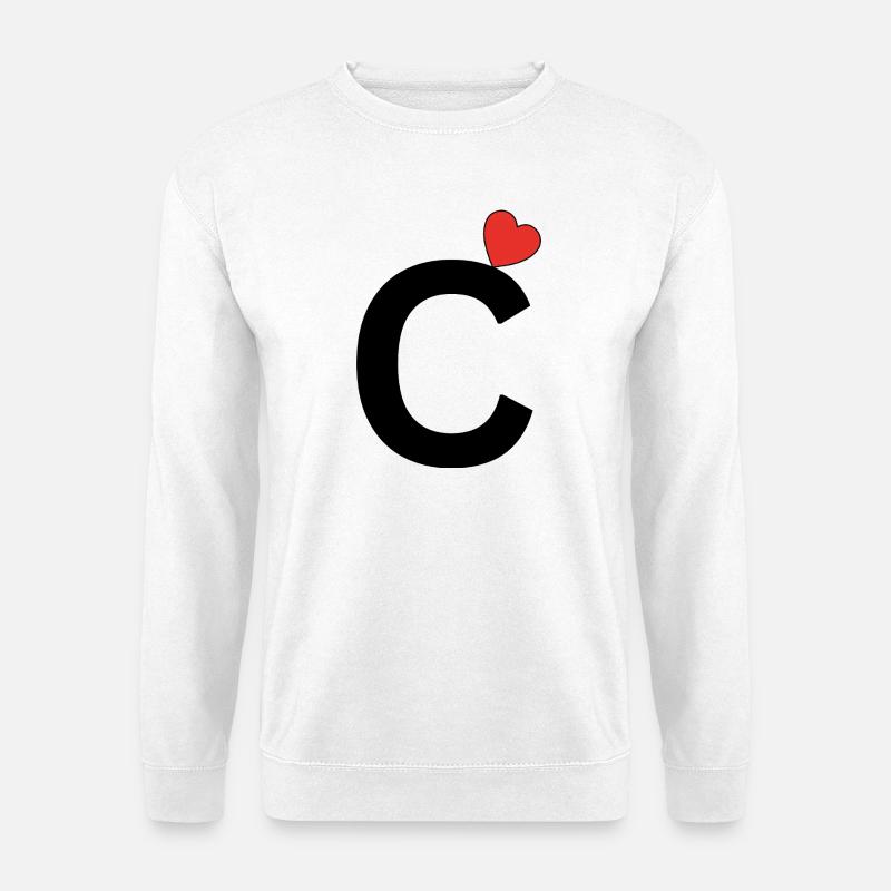 C - Unisex Pullover - Weiß
