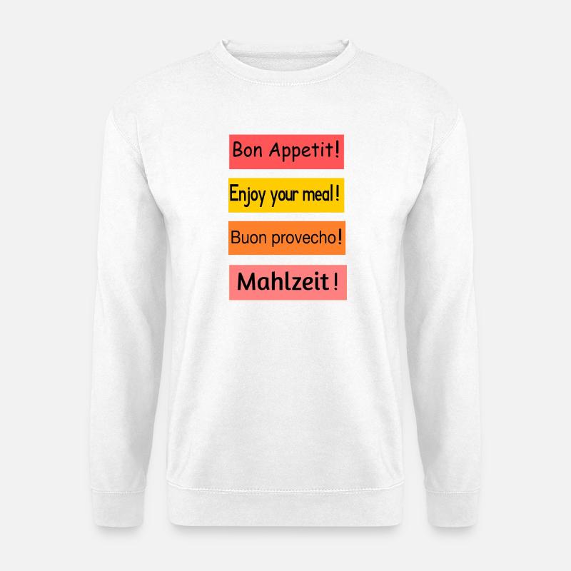 Guten_Appetit - Unisex Pullover - Weiß