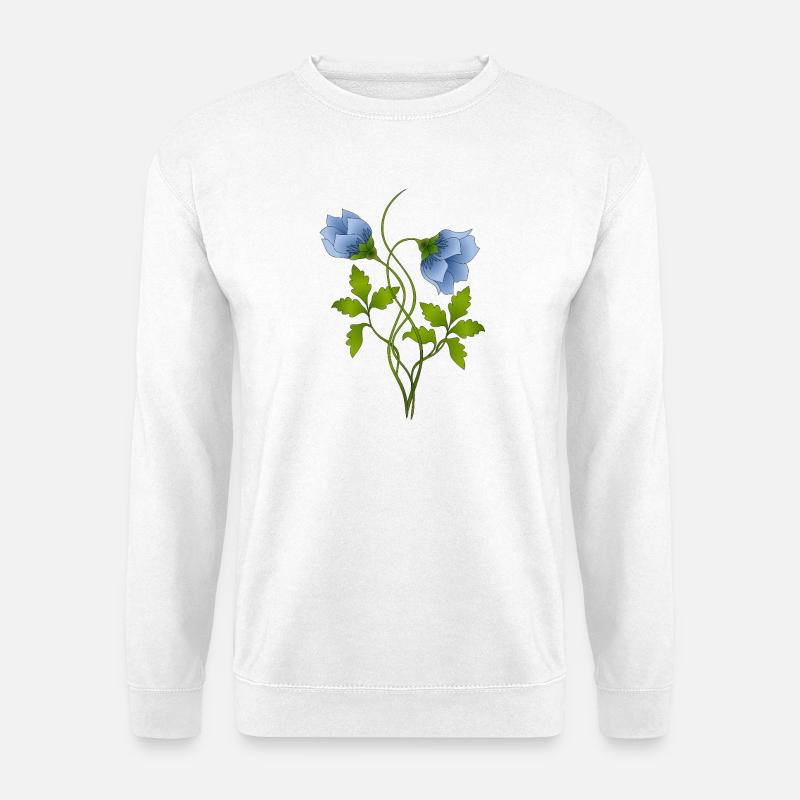 Flowers - Unisex Sweatshirt - white