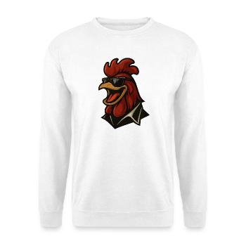 Wake up in style - Unisex Sweatshirt - white - Front