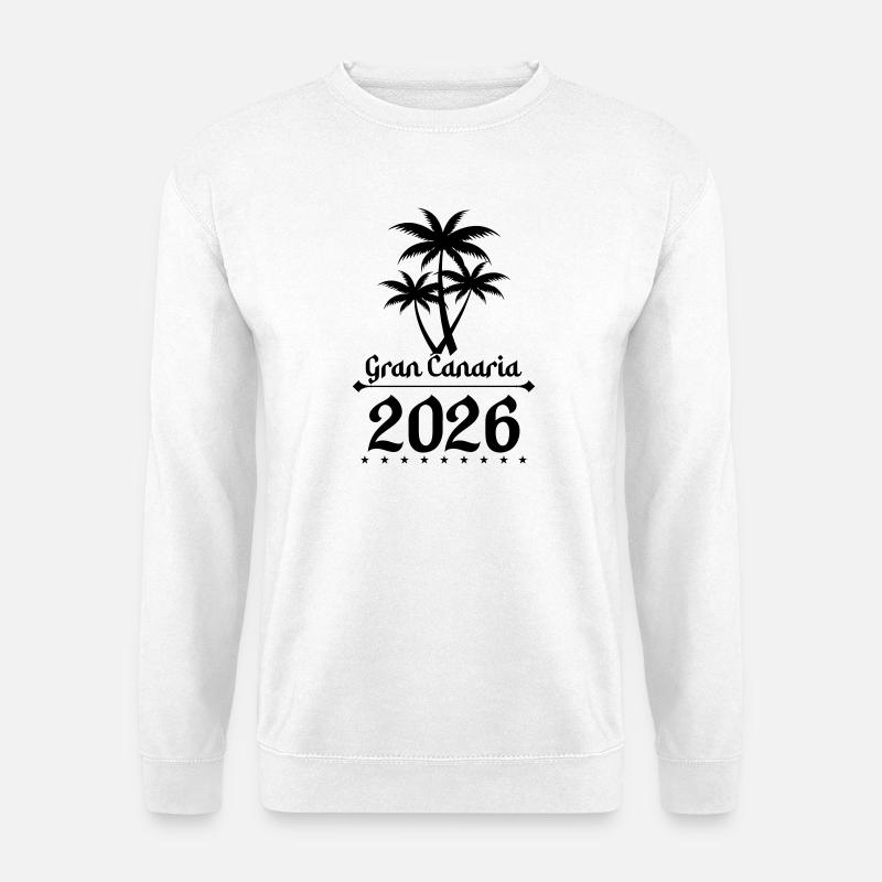 Gran Canaria 2026 - Unisex Pullover - Weiß