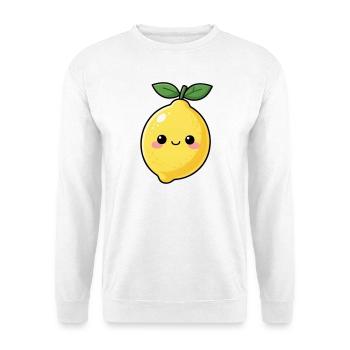 Kawaii Lemon Gift - Unisex Sweatshirt - white - Front