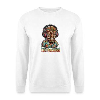 Tiki Bar Rockers - Unisex Pullover - Weiß - Vorne - Alina (178cm) & Michal (187cm)