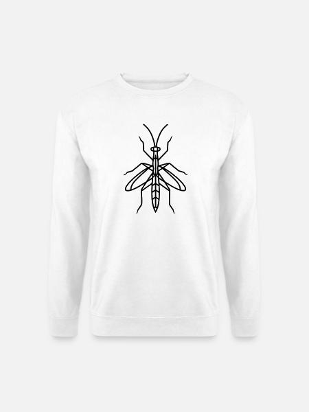Stick-Insekt - Unisex Pullover - Weiß