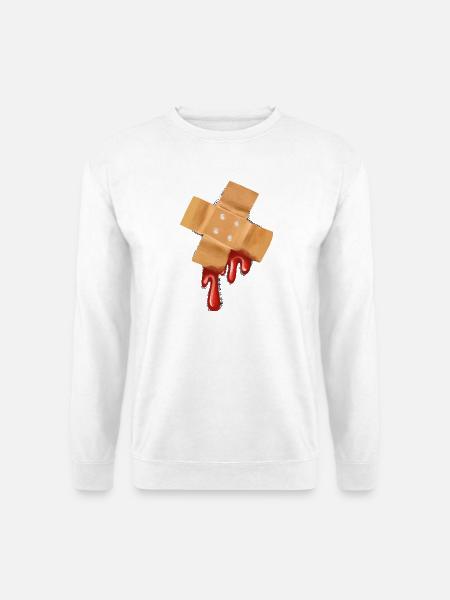 Grusel Pflaster Herzschmerz - Unisex Pullover - Weiß
