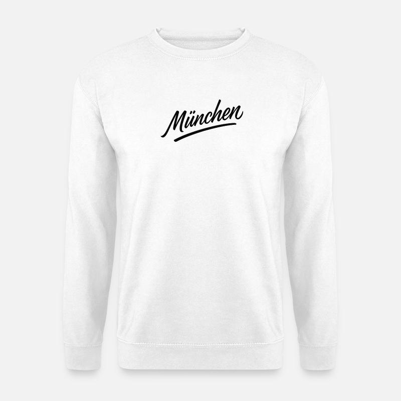 München Script Flair - Unisex Pullover - Weiß