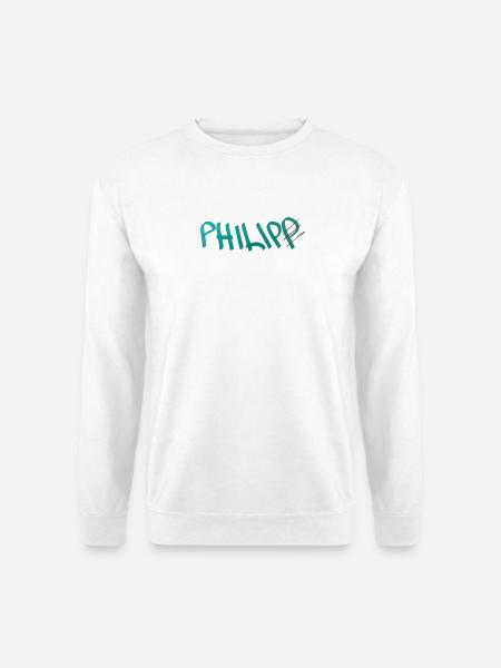 Geschenkidee für Philip - Unisex Pullover - Weiß