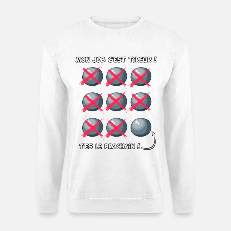 Beruf Shooter - Unisex Pullover - Weiß