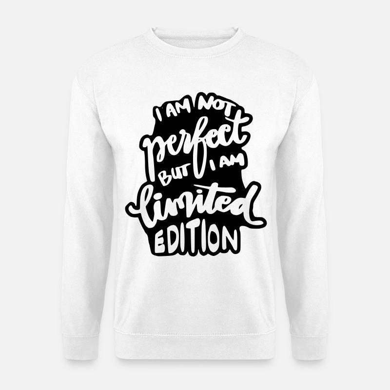 Pas parfait mais un spécimen rare * - Sweat-shirt Unisexe - blanc