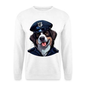 Dogs Police - Unisex Sweatshirt - white - Front