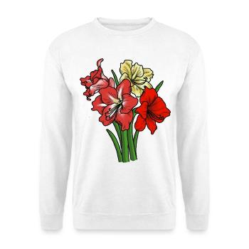 Amaryllis - Unisex Sweatshirt - white - Front