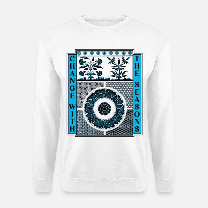 Change With the Seasons Art - Unisex Pullover - Weiß