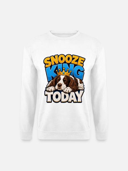 Englischer Springer-Spaniel - Unisex Pullover - Weiß