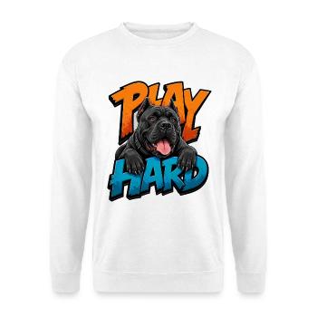 Cane Corso - Unisex Pullover - Weiß - Vorne - Alina (178cm) & Michal (187cm)