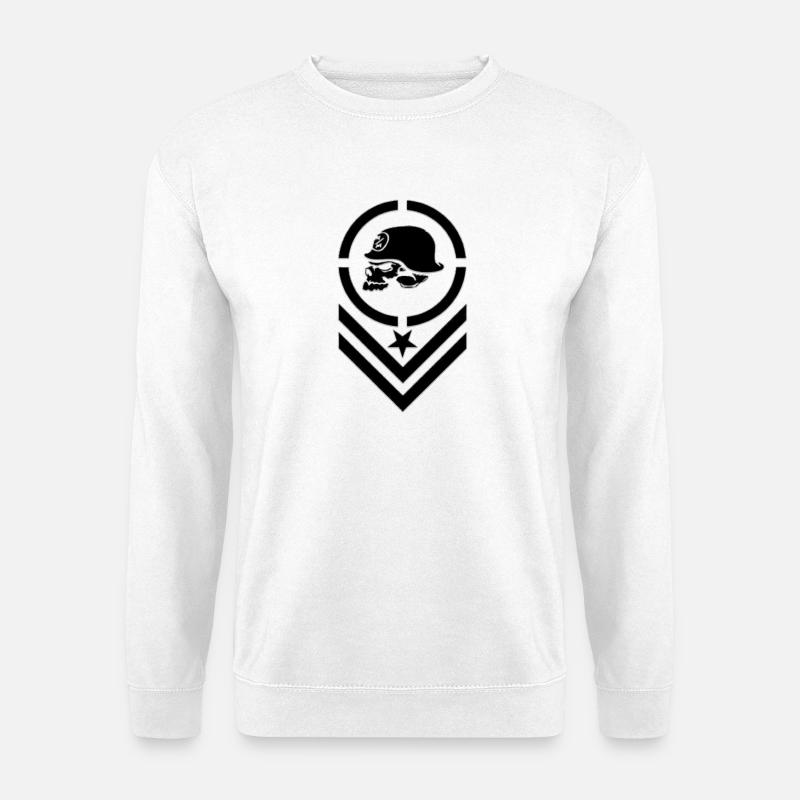 Totenkopf - Unisex Pullover - Weiß