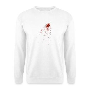 Blood - Unisex Sweatshirt - white - Front