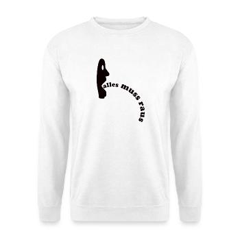 Alles muss raus - T-Shirt - Unisex Pullover - Weiß - Vorne