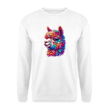 Alpaca - Unisex Sweatshirt - white - Front