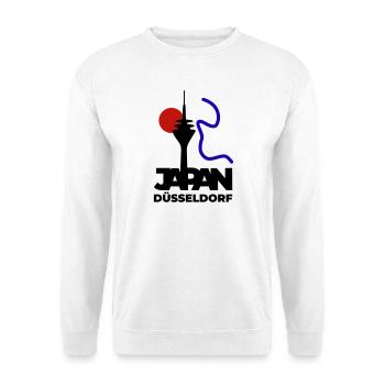 Le Japon se rend à Düsseldorf - Sweat-shirt Unisexe - blanc - Devant