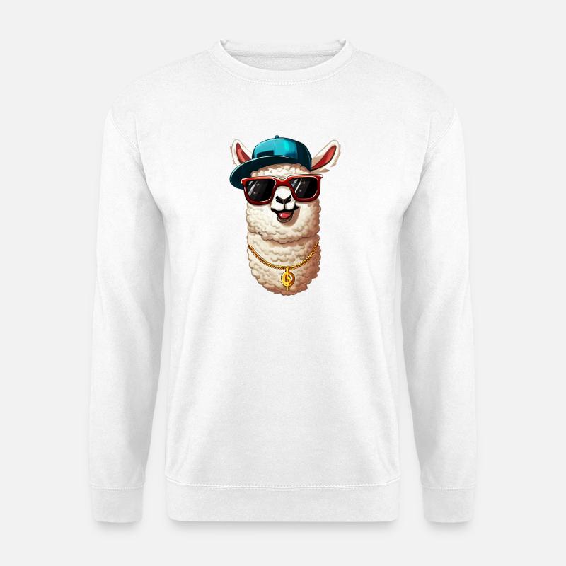 Alpaca - Unisex Sweatshirt - white
