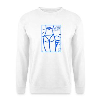 The islands of Hyères - Unisex Sweatshirt - white - Front