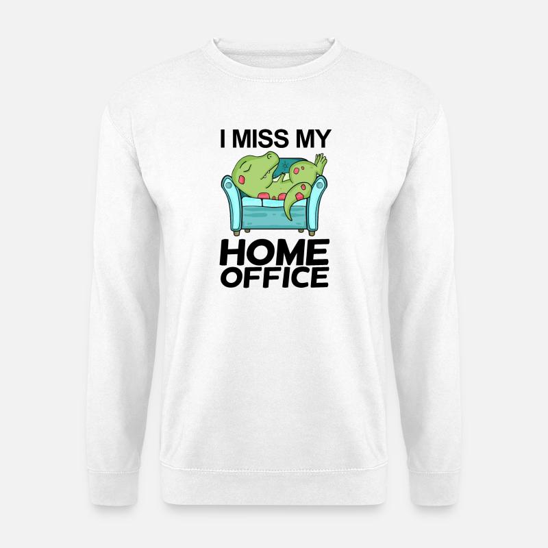 Home office - Unisex Sweatshirt - white