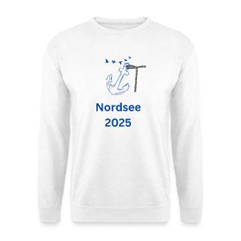 Nordsee 2025 - Unisex Pullover - Weiß - Vorne