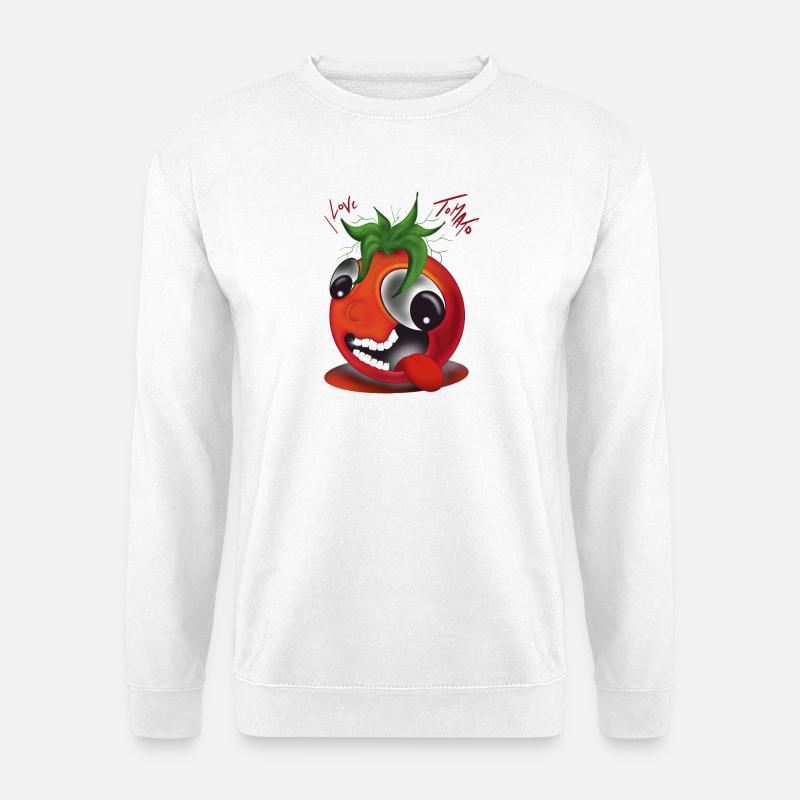 I Love Tomato - Unisex Pullover - Weiß