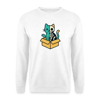 Schrödinger's Cat - Physics Design - Unisex Sweatshirt - white - Front