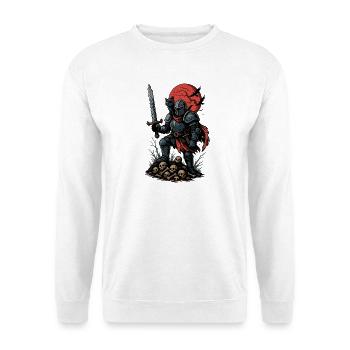 The Curse Night – Dark Fantasy ILLUSTRATION - Unisex Pullover - Weiß - Vorne