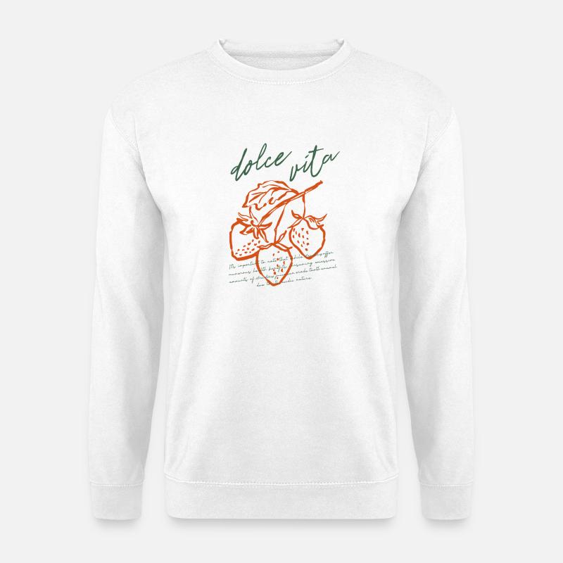 Dolce vita - Unisex Pullover - Weiß