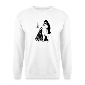 She’s all that - Unisex Pullover - Weiß - Vorne