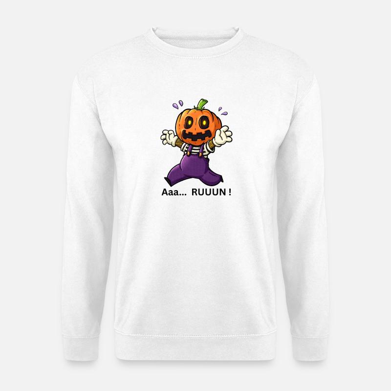 Aaa RUUUN! - Unisex Pullover - Weiß
