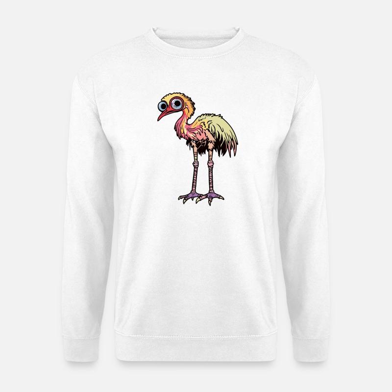 Strauß Halloween Zombie - Unisex Pullover - Weiß