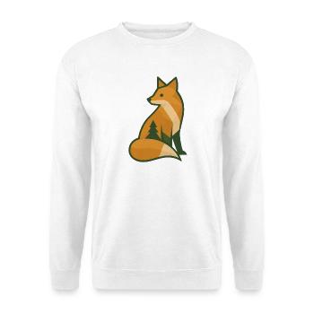 Forest Fox - Unisex Sweatshirt - white - Front