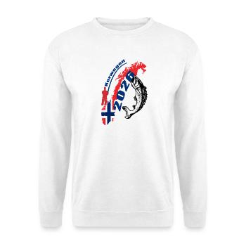 Norwegen_2026 - Sweat-shirt Unisexe - blanc - Devant