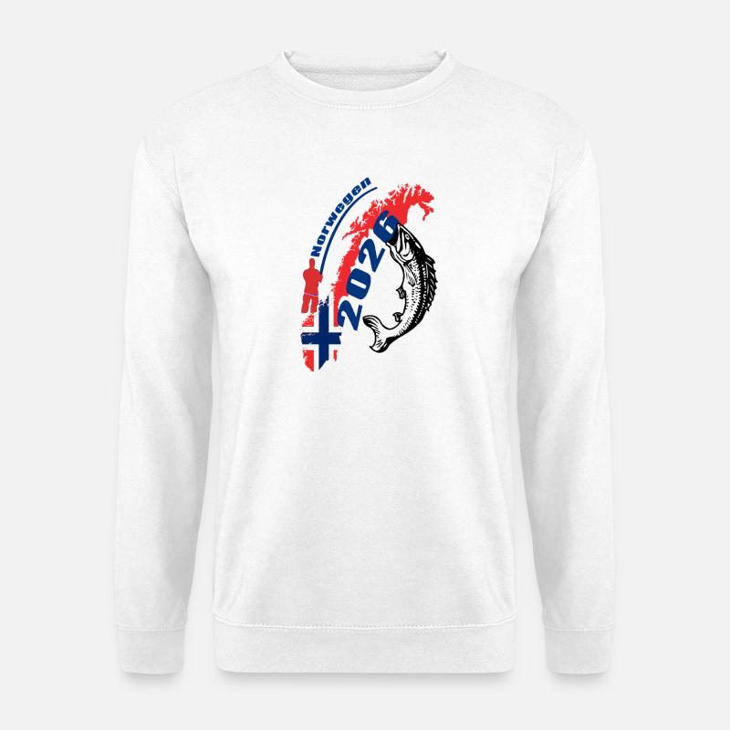 Norwegen_2026 - Unisex Pullover - Weiß