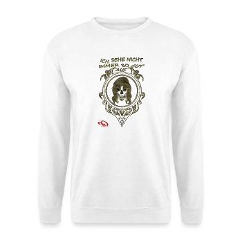 COOLE Designer T-Shirt ORIGINAL PAUKNER GRNA - Unisex Pullover - Weiß - Vorne