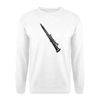 Basson - Sweat-shirt Unisexe - blanc - Devant