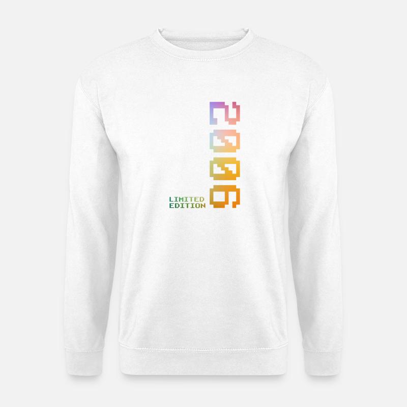 20th Birthday 2006 Gift Idea Pixel - Unisex Sweatshirt - white