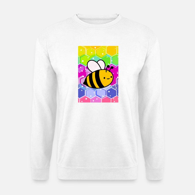 bee - Unisex Sweatshirt - white