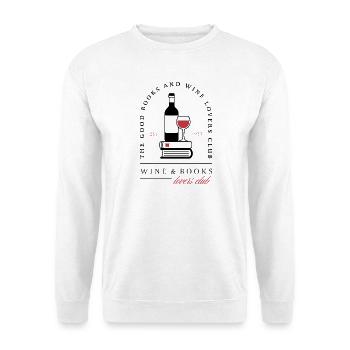 Club de lecture de romance sombre drôle du club de lecture - Sweat-shirt Unisexe - blanc - Devant