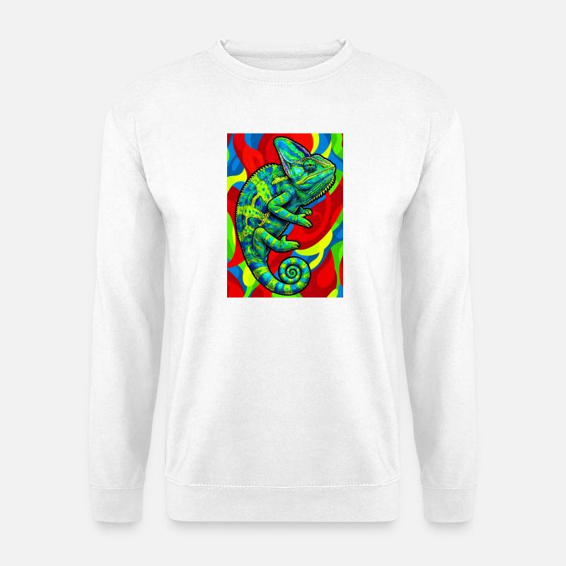 chameleon - Unisex Sweatshirt - white
