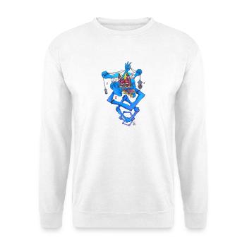 Isolated Craziness - Unisex Sweatshirt - white - Front