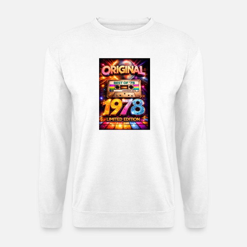 Originale Retro-Disco-Edition von 1978 - Unisex Pullover - Weiß