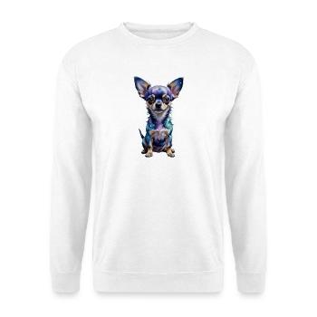 Chihuahua in watercolors - Unisex Sweatshirt - white - Front