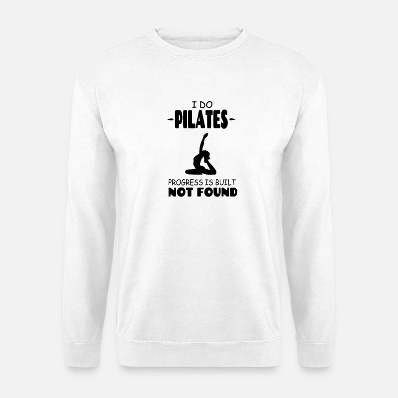 I Do Pilates - Unisex Pullover - Weiß