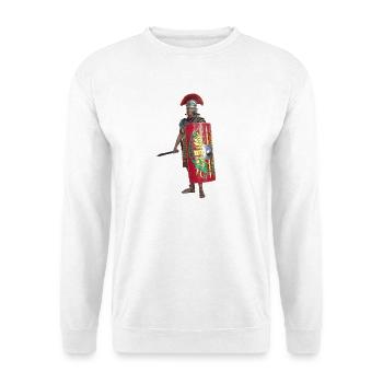 Centurion romain – Guerrier de l’Empire romain - Sweat-shirt Unisexe - blanc - Devant