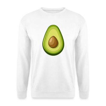 avocat - Sweat-shirt Unisexe - blanc - Devant
