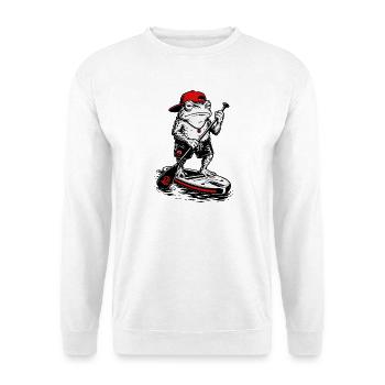  Funny SUP Paddleboard Board Stand Up paddel - Unisex Pullover - Weiß - Vorne